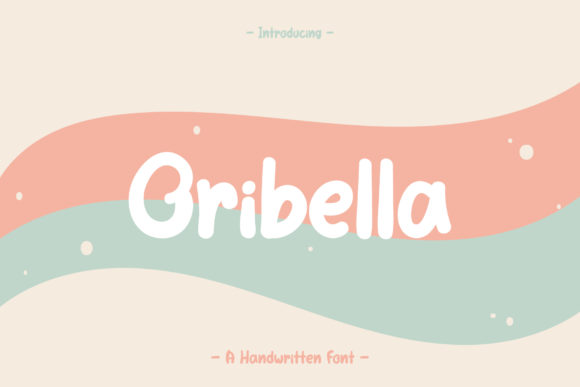 Oribella Font Poster 1