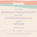 Oribella Font Poster 3