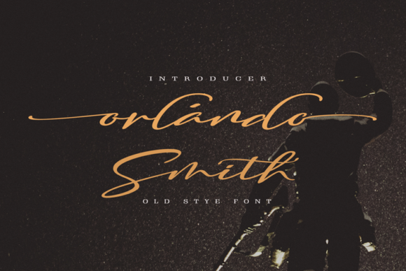 Orlando Smith Font Poster 1