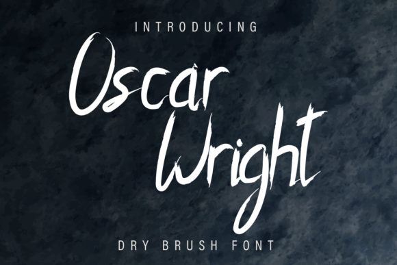 Oscar Wright Font Poster 1