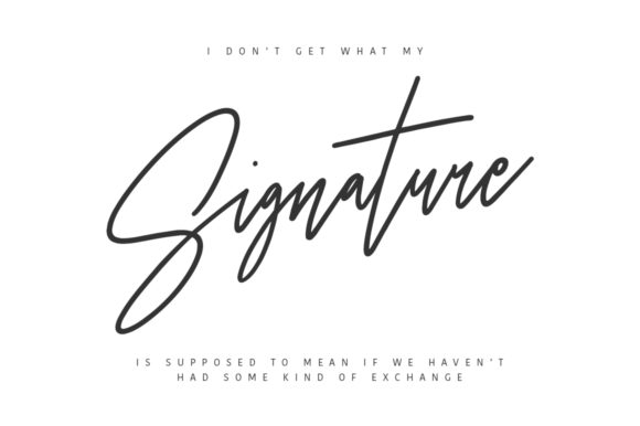 Otentic Font Poster 4