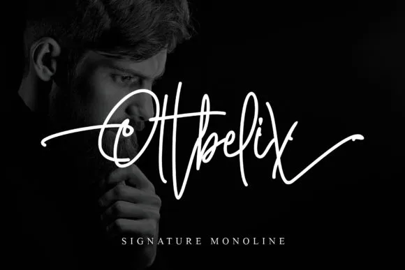 Ottbelix Font Ottbelix Font Poster 1