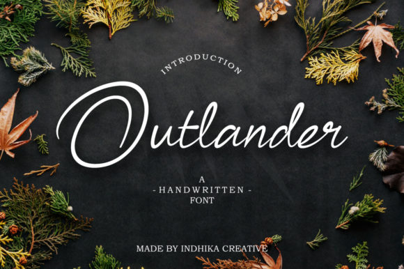 Outlander Font Poster 1