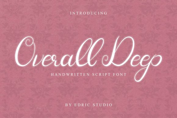 Overall Deep Font Poster 2