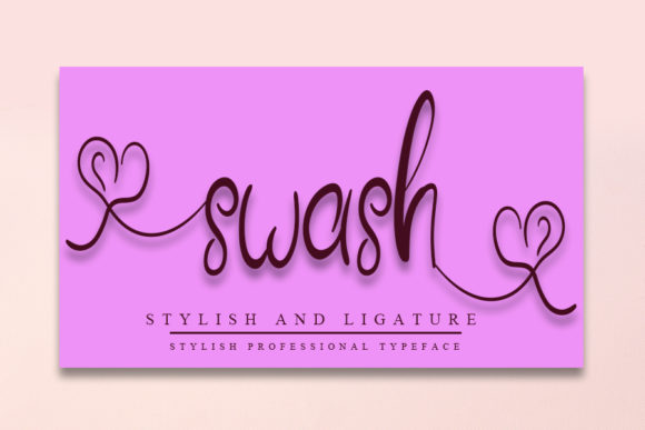 Overside Font Poster 2