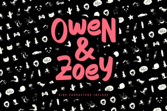 Owen Zoey Font Poster 1