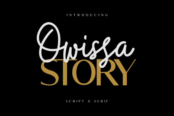 Owissa Story Duo Font