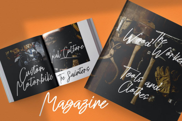 Oyange Font Poster 12
