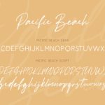 Pacific Beach Font Poster 7