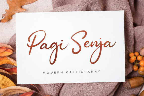 Pagi Senja Font