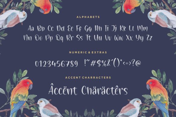 Painted Gallery Font Poster 6