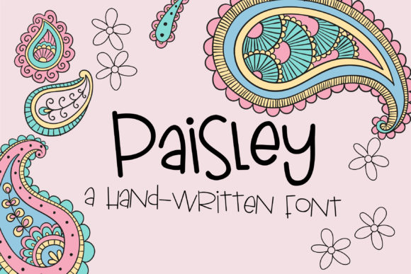 Paisley Font