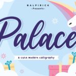 Palace Font Poster 1