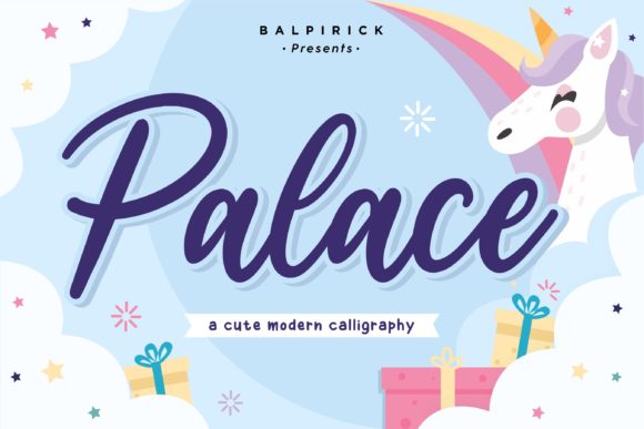 Palace Font Poster 1