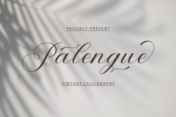 Palengue Font Poster 1
