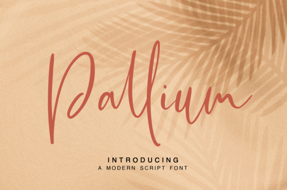 Pallium Font Poster 1