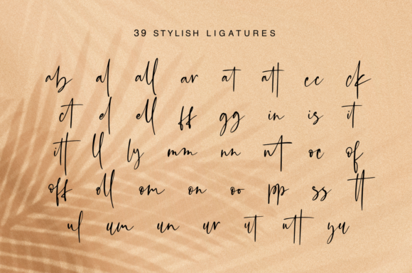 Pallium Font Poster 6