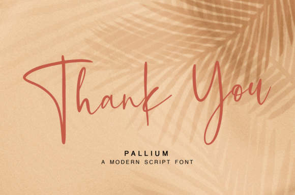 Pallium Font Poster 7