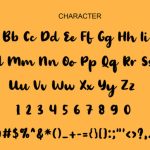 Palmera Font Poster 2