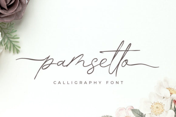 Pamsetto Font Poster 1