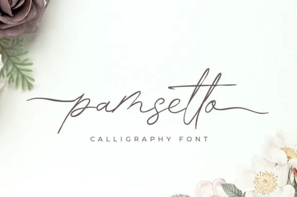 Pamsetto Font Pamsetto Font Poster 1