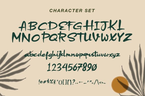 Panorama Font Poster 2