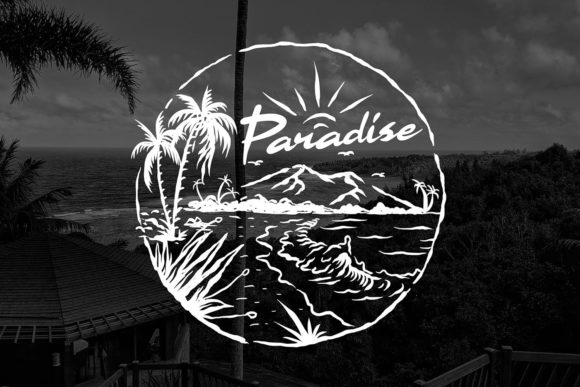 Panorama Font Poster 3