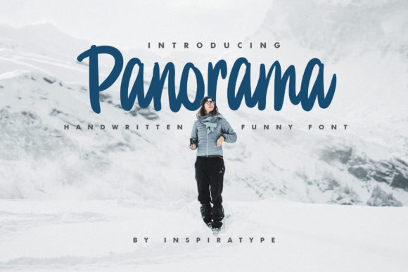 Panorama Font Poster 1