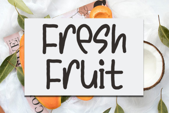 Papaya Pakpaw Font Poster 2