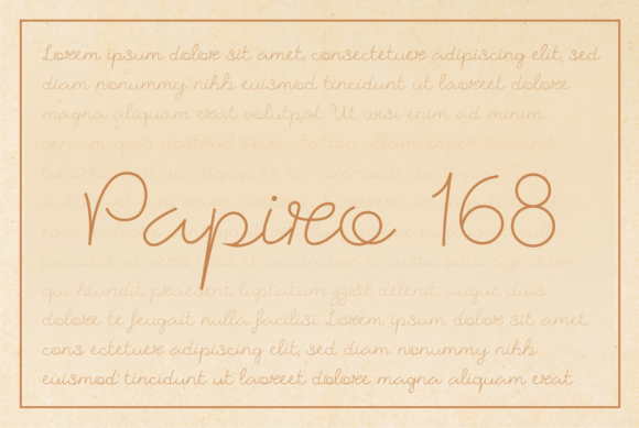 Papiro 168 Font