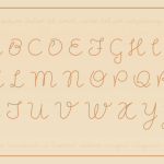Papiro 168 Font Poster 3