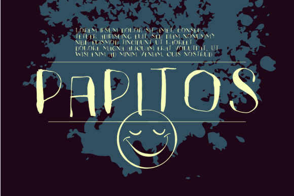 Papitos Font Poster 1