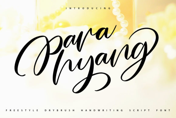 Para Hyang Font Poster 1