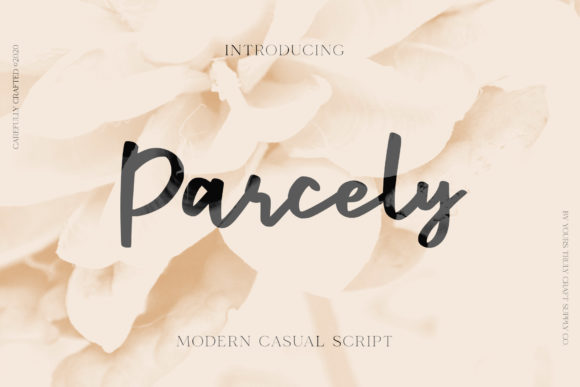 Parcely Font Poster 1