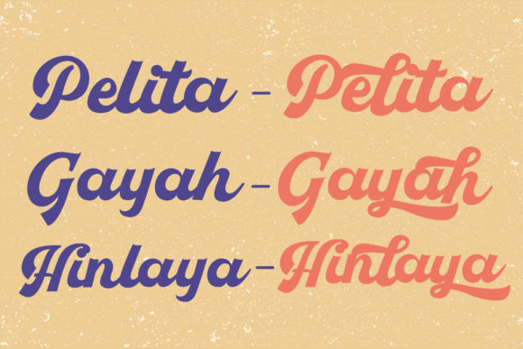 Parchom Font Poster 4