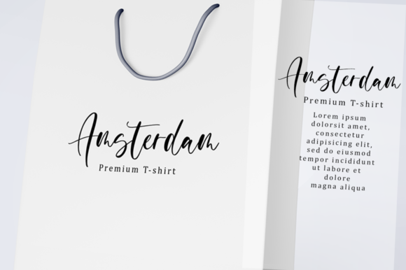 Pashmina Font Poster 3