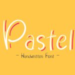 Pastel Font Poster 1