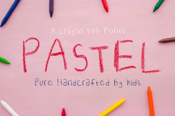 Pastel Font Poster 1