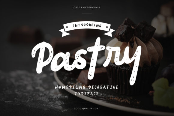 Pastry Font Poster 1