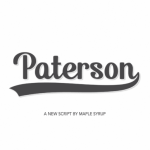 Paterson Font Poster 1