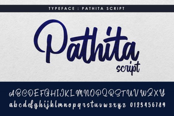 Pathita Font Poster 2