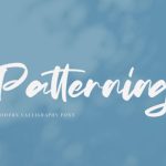 Patterning Font Poster 1