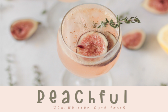 Peachful Font