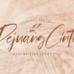 Pejuang Cinta Font Poster 1