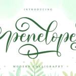 Penelope Font Poster 1