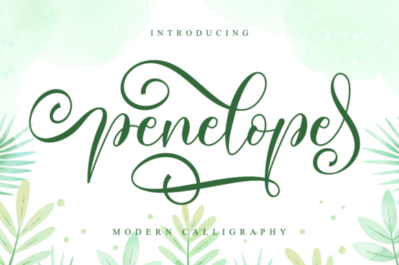 Penelope Font Poster 1