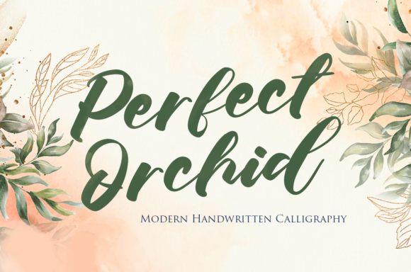 Perfect Orchid Font