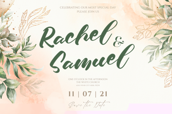 Perfect Orchid Font Poster 2