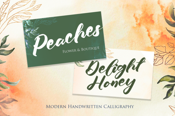 Perfect Orchid Font Poster 3