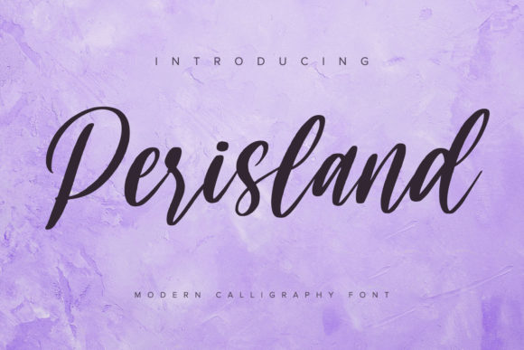 Perisland Font